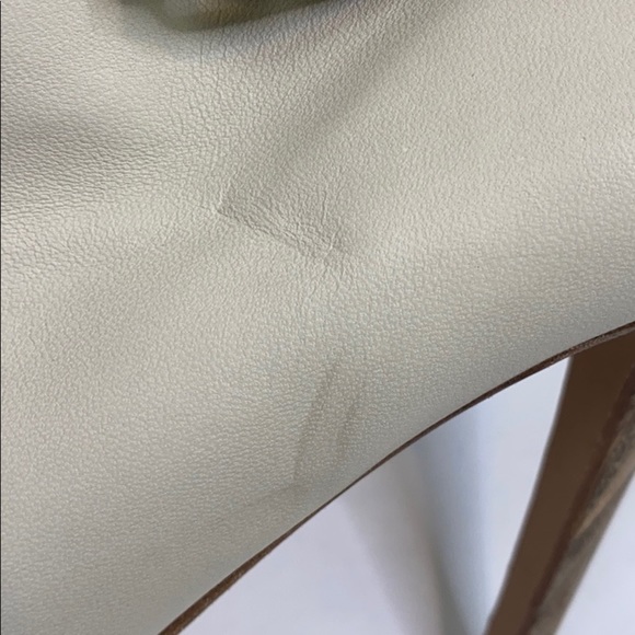 Devi Kroell Nude Peep Toe Booties Size 39.5 - Picture 8 of 10